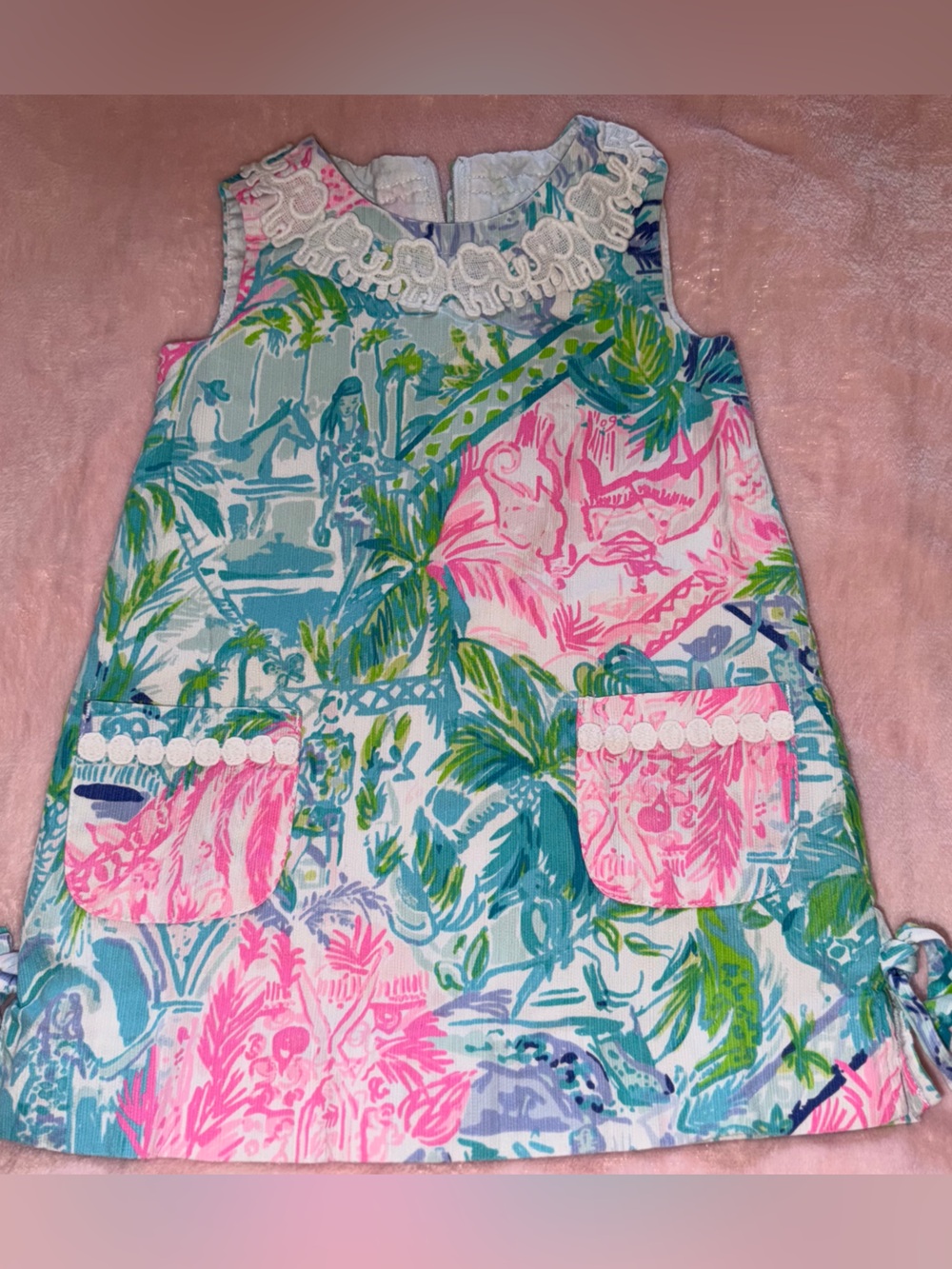 Lilly Pulitzer Little Lilly Classic Shift Dress Bohemian Queen 2